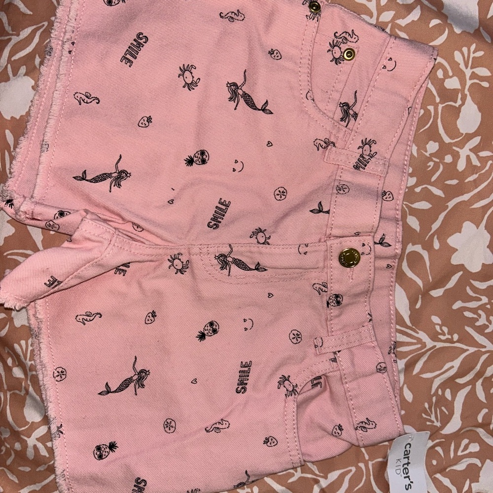 Carter's Pink Playful Shorts